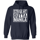 Straight Outta Manila Unisex Pullover Hoodie
